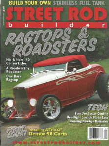 STREET ROD BUILDER 2008 JUNE - STAINLESS STEEL FUEL TANK, RAGTOPS & ROADSTERS
